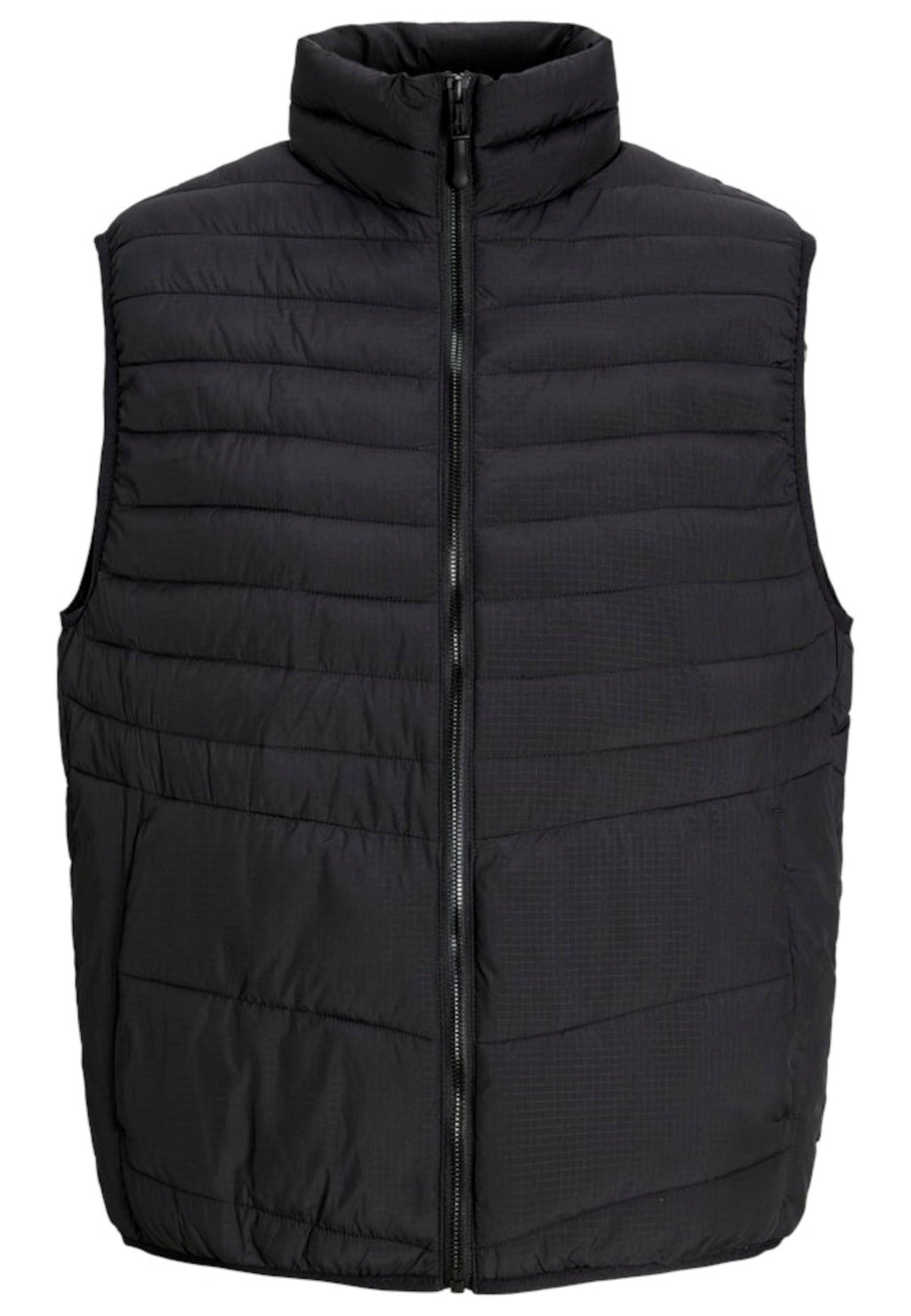 Gilet Jack & Jones Estate Nero collo alto 12256987 /Black JACK & JONES 