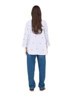 Camicia Only Bianco Lina polsini ampi 15283743 /Teddy Bright ONLY 