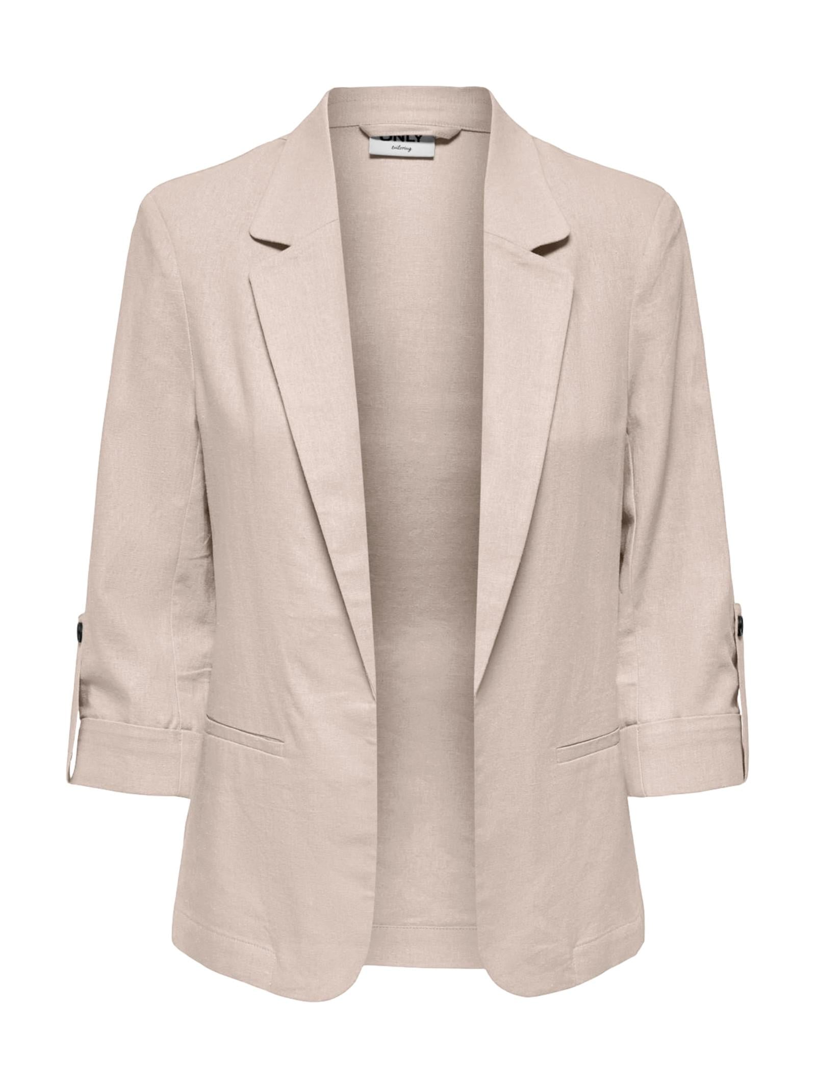 Blazer Only Beige Caro manica 3/4 15312199 /Pumice Stone ONLY 