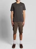 T-shirt Lyle & Scott Antracite Logo fiammata TS2401V GUN METAL LYLE & SCOTT 