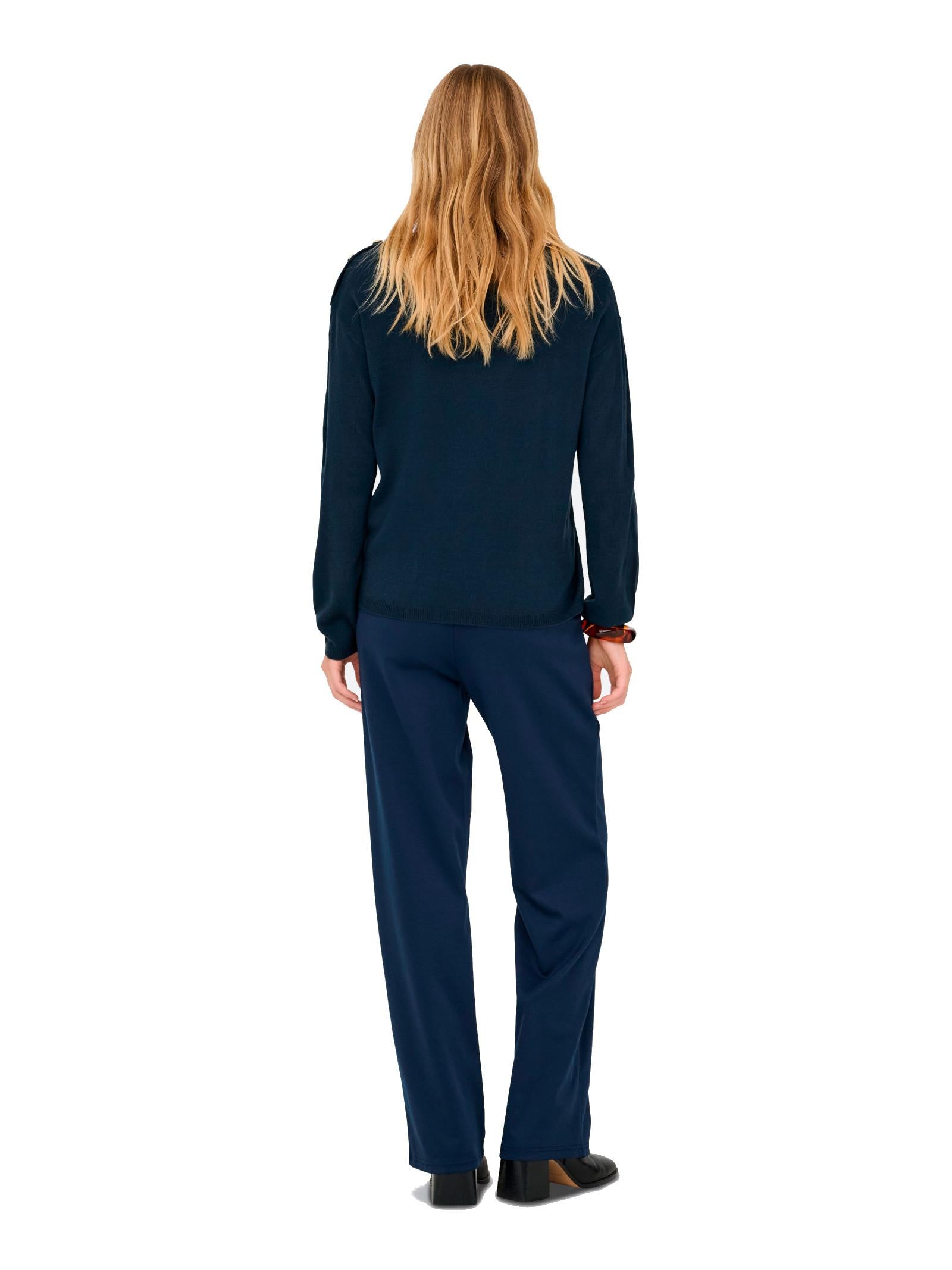 Maglia JDY Laura Blu con bottoni 15366136 /Black Iris JDY 