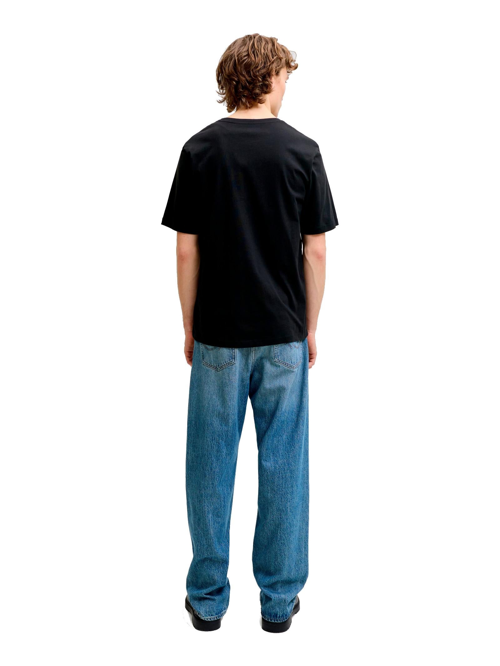 T-shirt Jack & Jones Logo Nero 12299017 /Black JACK & JONES 