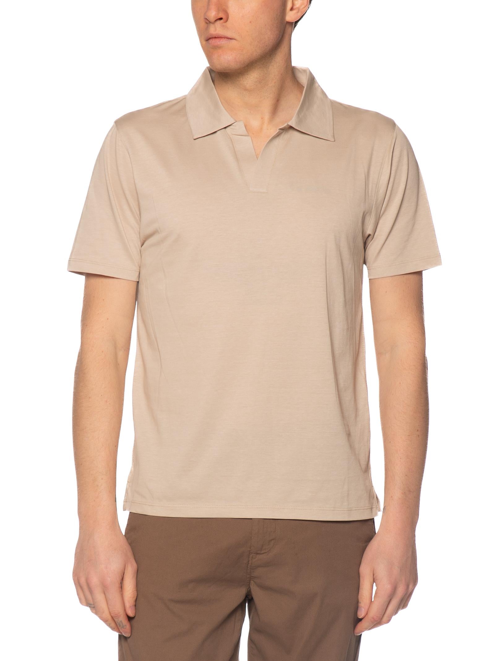 Polo Seinse Beige collo aperto PE3269 BEIGE SEINSE 
