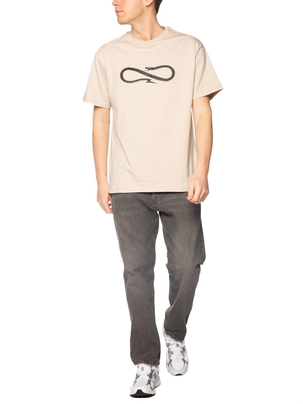 T-shirt Propaganda Beige Logo classic TS610 BEIGE PROPAGANDA 