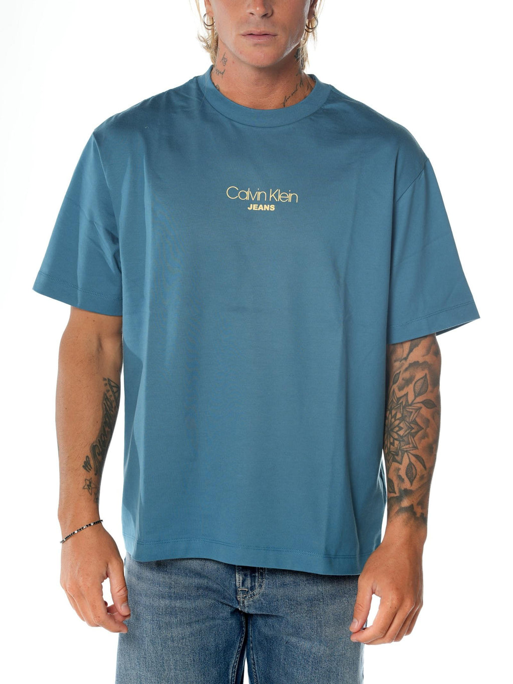 T-shirt Calvin Klein Avio oversize LV04RC851G CCY CALVIN KLEIN 