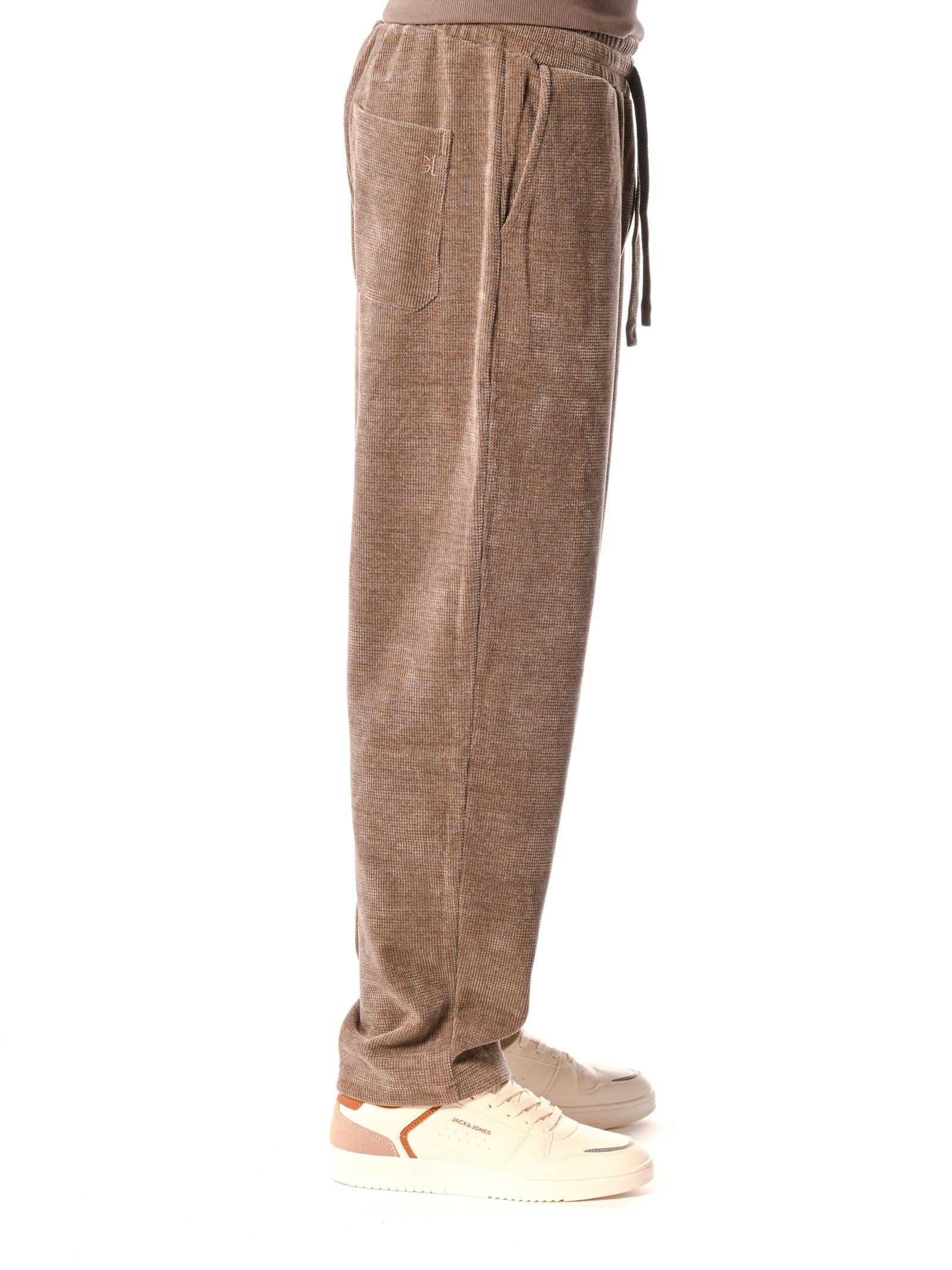 Pantalone in felpa Gianni Lupo Fango ciniglia GL2290F FANGO GIANNI LUPO 