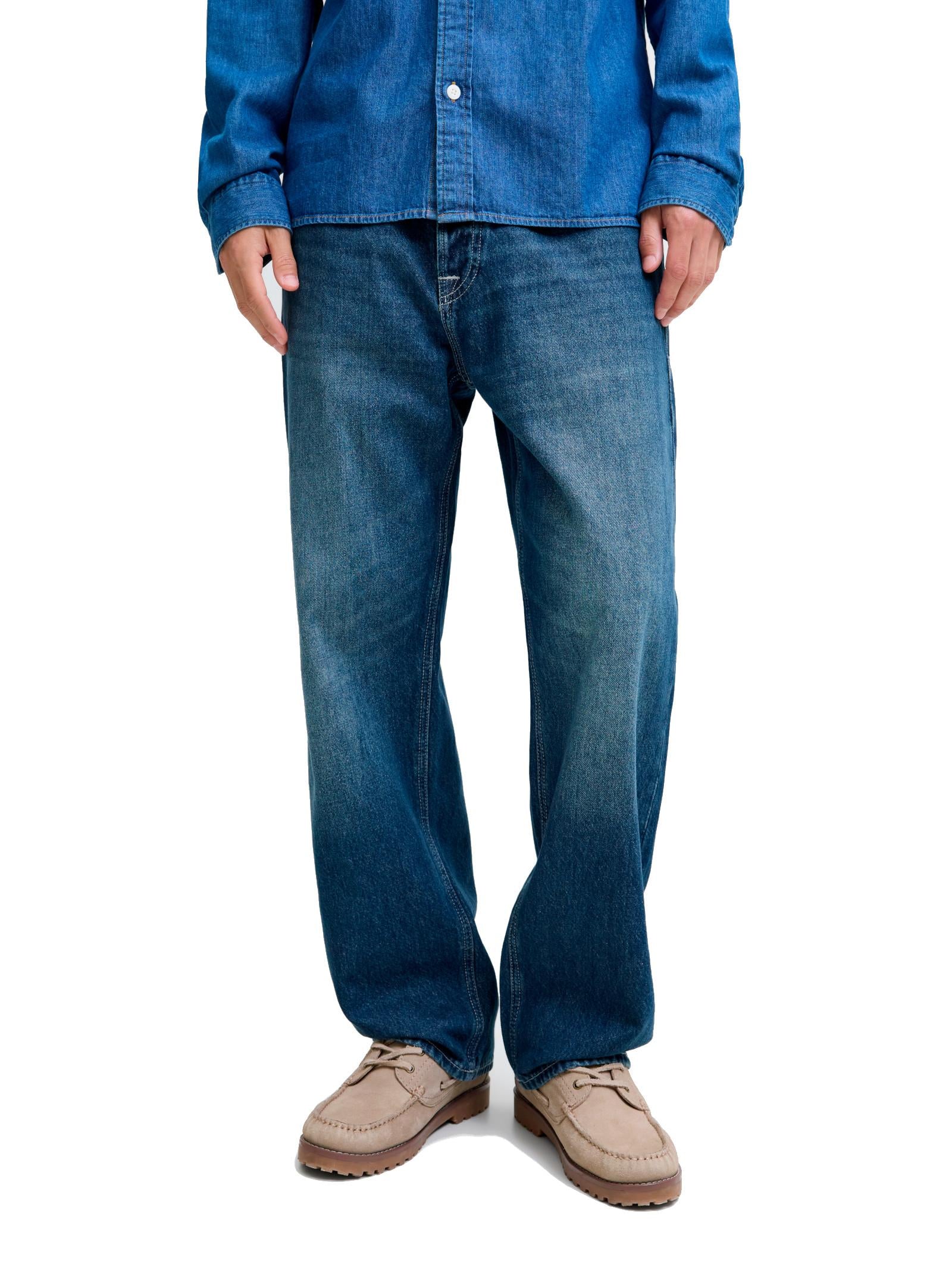 Jeans Jack & Jones Eddie Blue denim Loose fit 12278114 /Blue Denim JACK & JONES 
