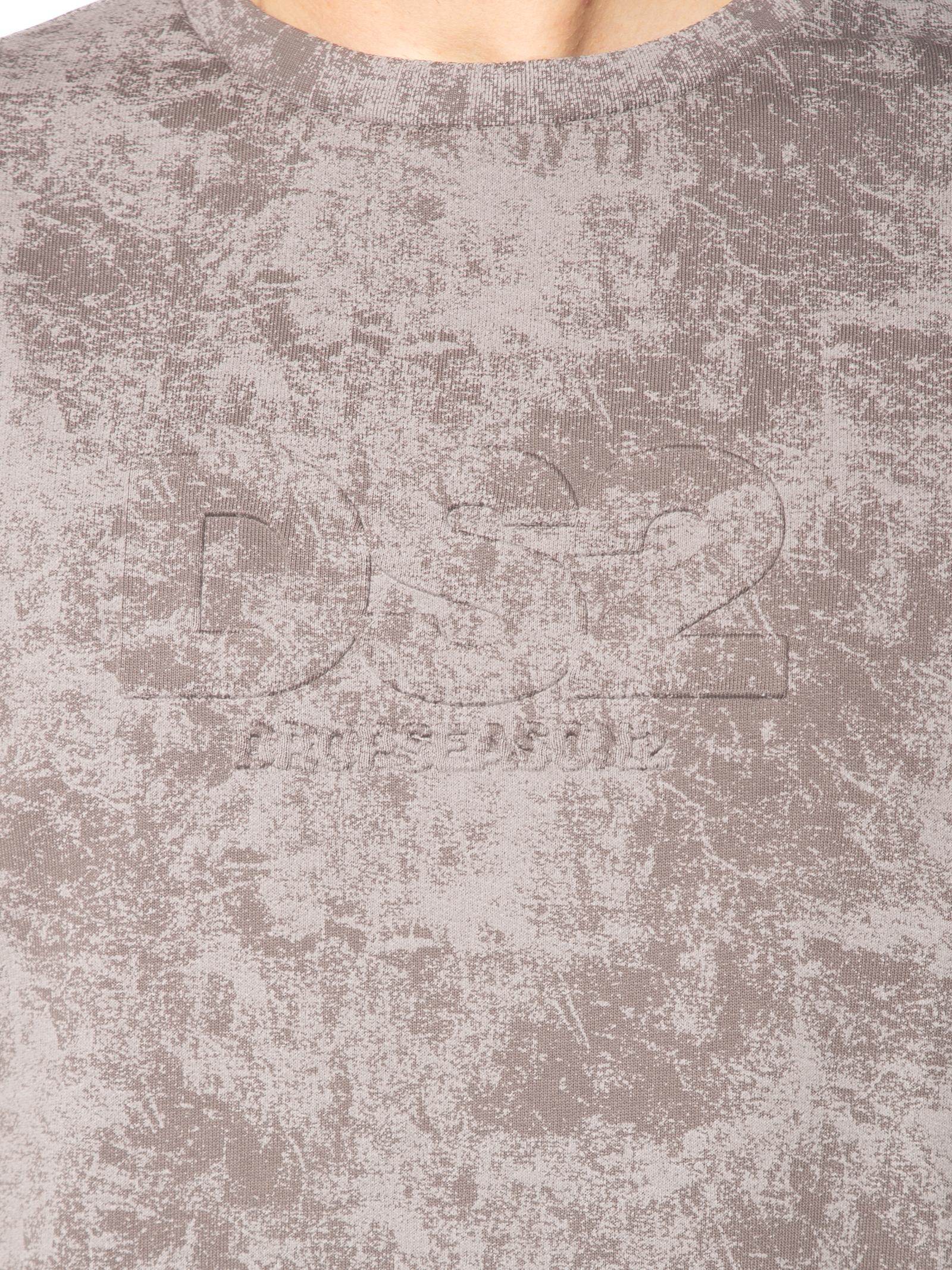 Felpa DS2 Grigio maltinto girocollo SS26201 GRIGIO DS2 