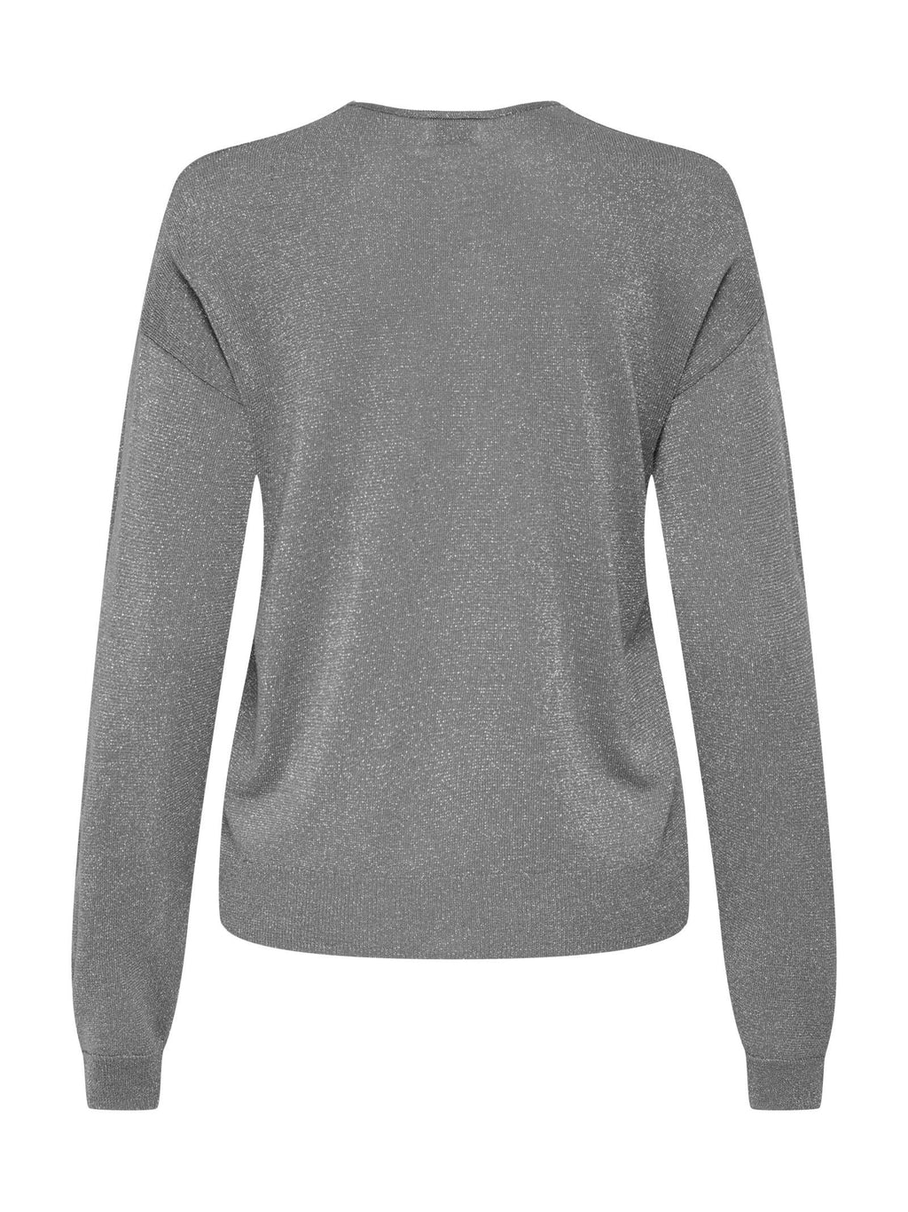 Maglia Jacqueline De Yong Bodilla Grigio scollo a V 15355560 /December Sky JDY 