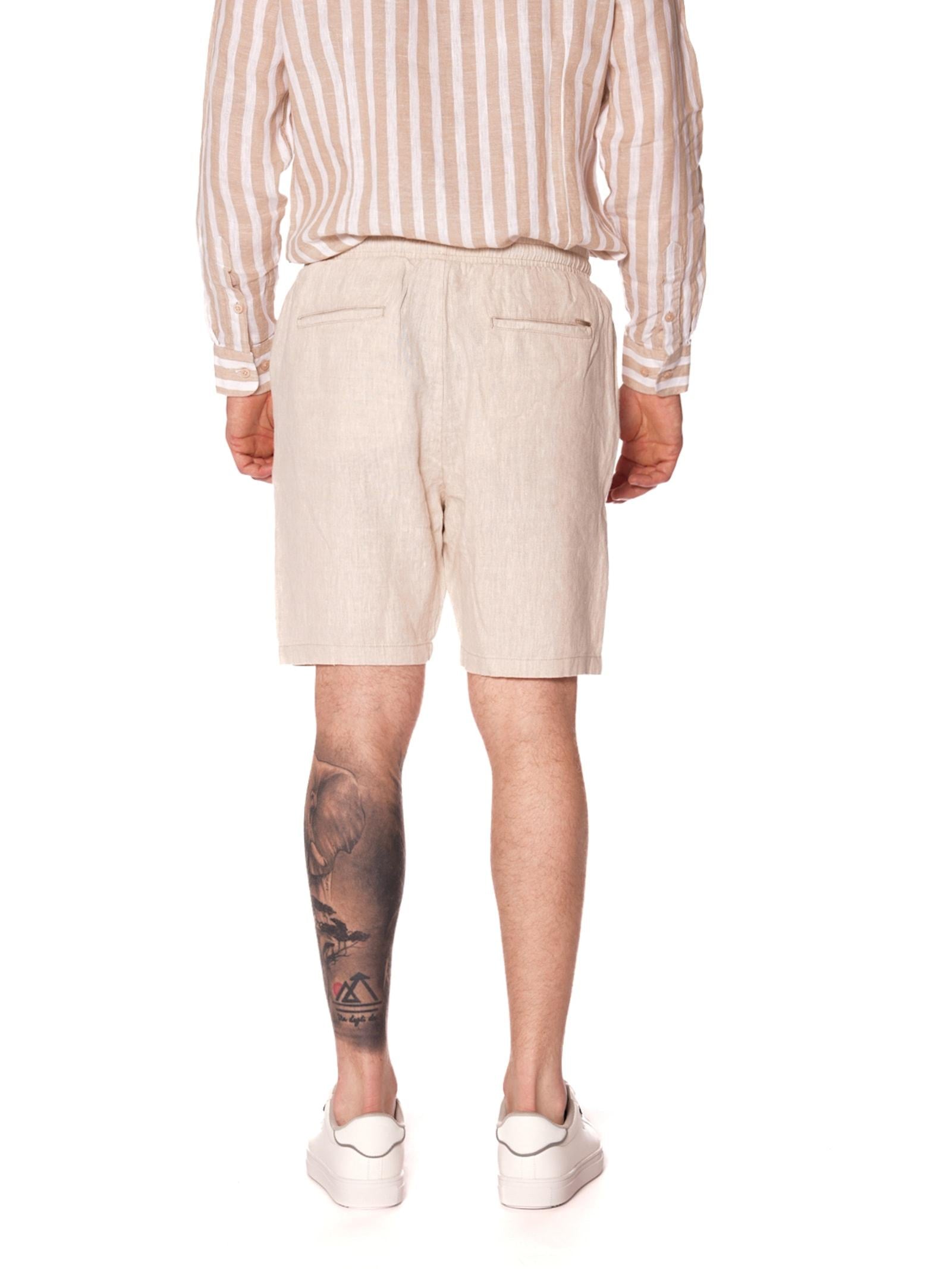Bermuda Gianni Lupo Sabbia con elastico FJ3269 SAND GIANNI LUPO 