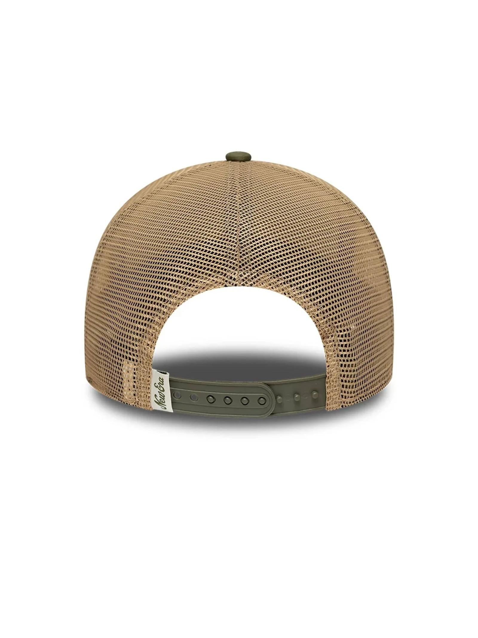 Berretto New Era 9FORTY Trucker Beige patch 60856275 NOVSTN NEW ERA 