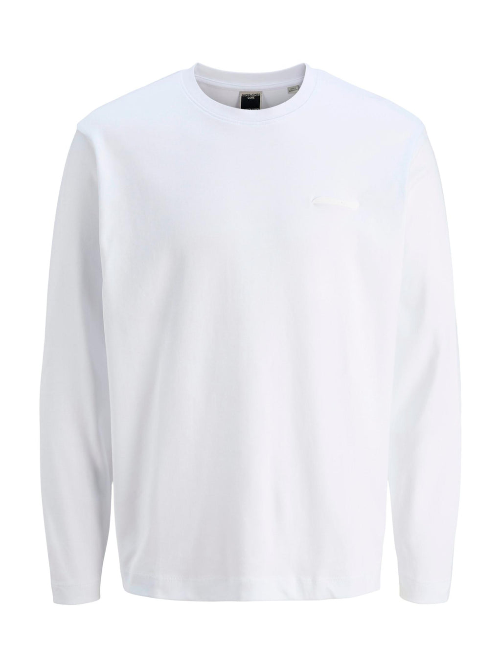 T-shirt Jack & Jones Fusion Bianco manica lunga 12282697 /Bright White JACK & JONES 