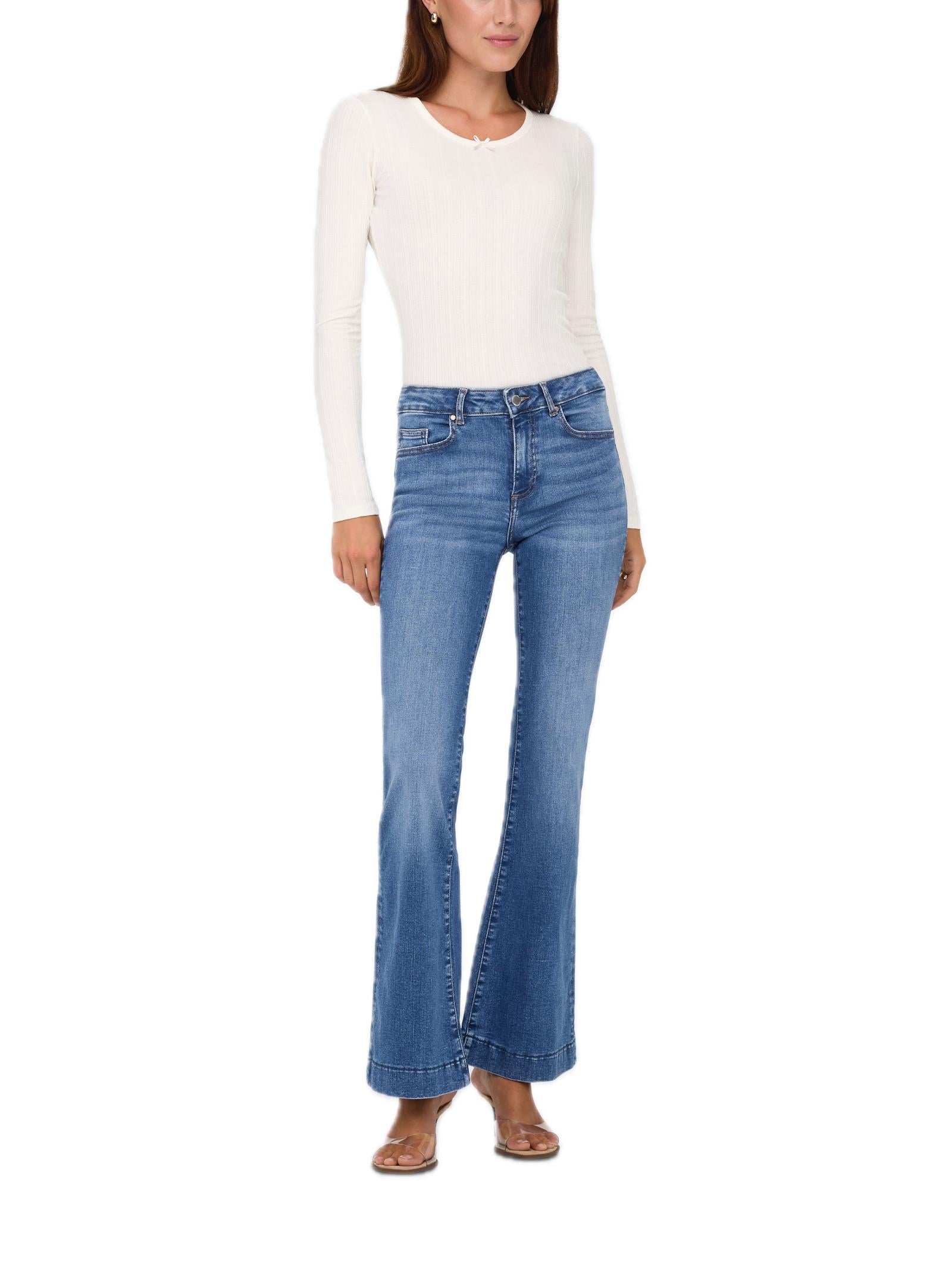 Jeans Only Blush Medium Blue a campana 15341813 /Medium Blue Denim ONLY 