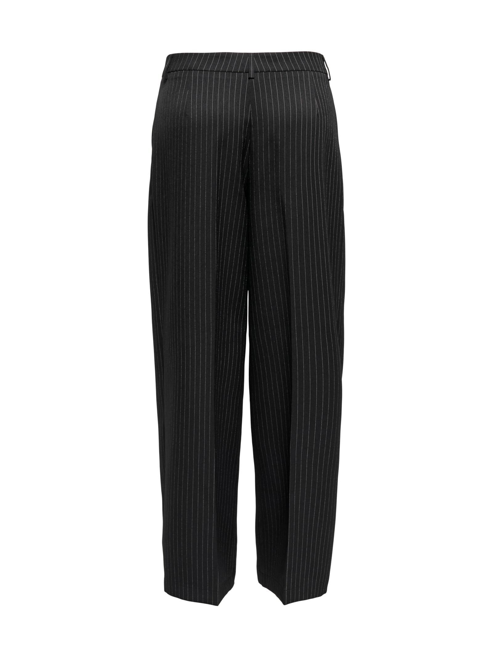 Pantalone Only Reina Nero a righe 15349616 /Black ONLY 