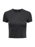 T-shirt Only Nero cropped 15353070 /Black ONLY 