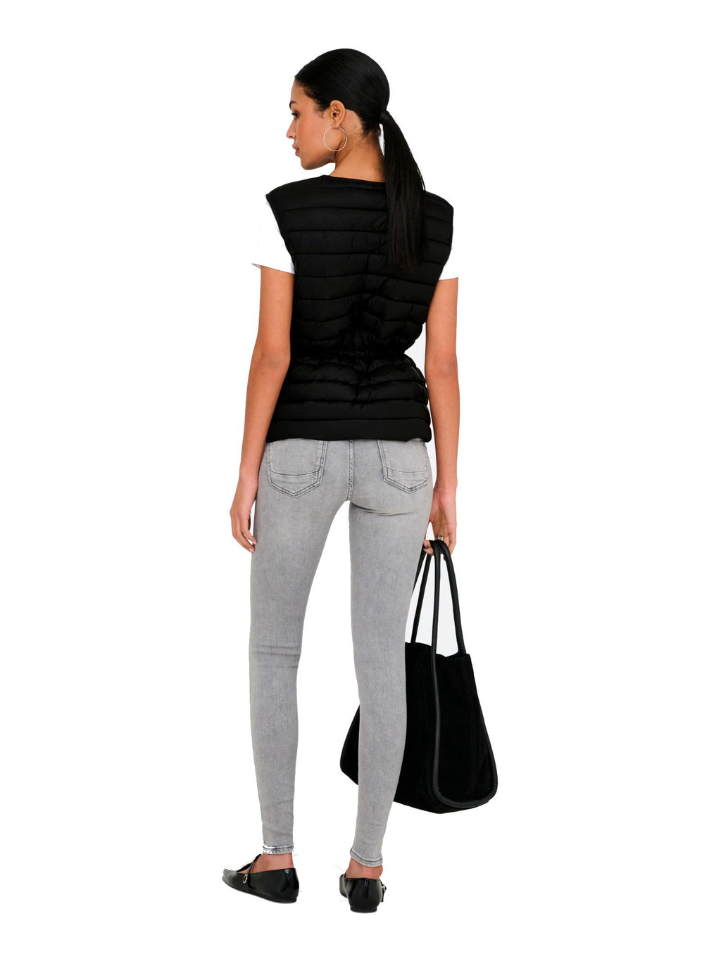 Gilet JDY Nero Renee trapuntato 15363469 /Black JDY 