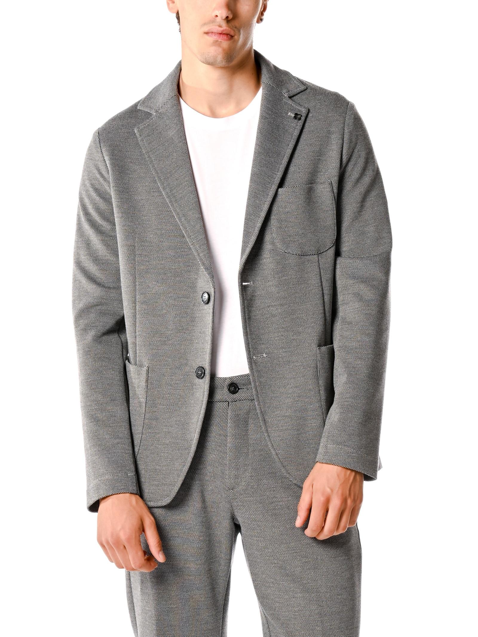Giacca Gianni Lupo Grigio in punto milano GN21783 GRIGIO GIANNI LUPO 