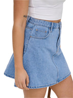 Gonna mini Only Light Blue in denim 15374900 /Light Blue Denim ONLY 