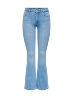 Jeans Only Blush Light Blue a campana 15245444 /Light Blue Denim ONLY 
