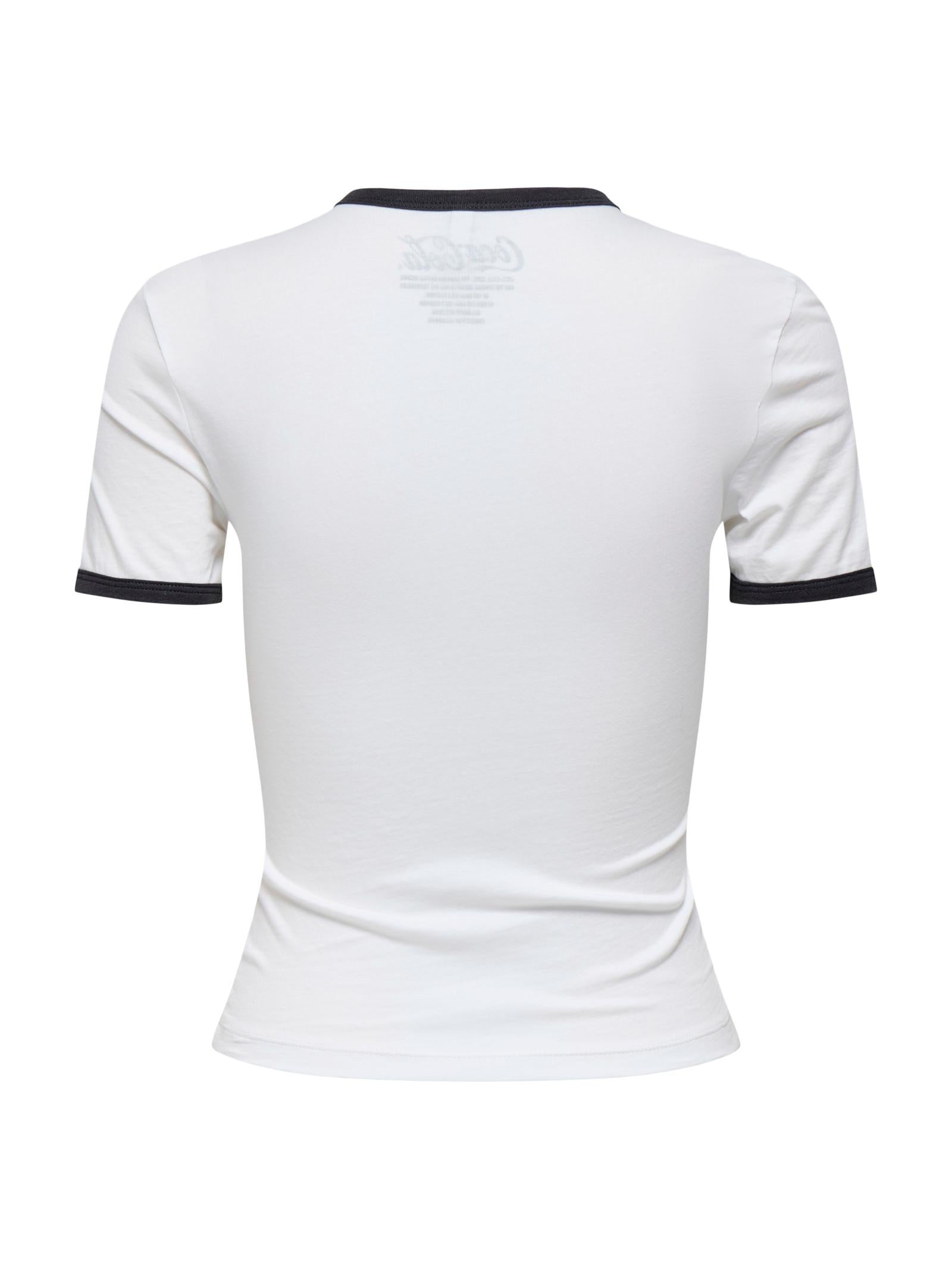 T-shirt Only Coca Cola Bianco maniche corte 15355835 /Refreshing Cloud Dancer ONLY 
