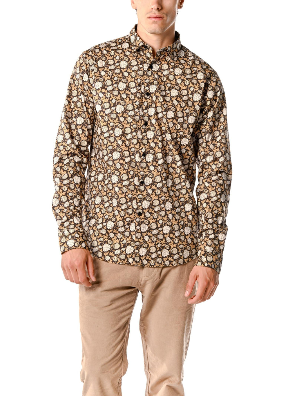 Camicia Gianni Lupo Nero con fantasia GL7822S NERO GIANNI LUPO 