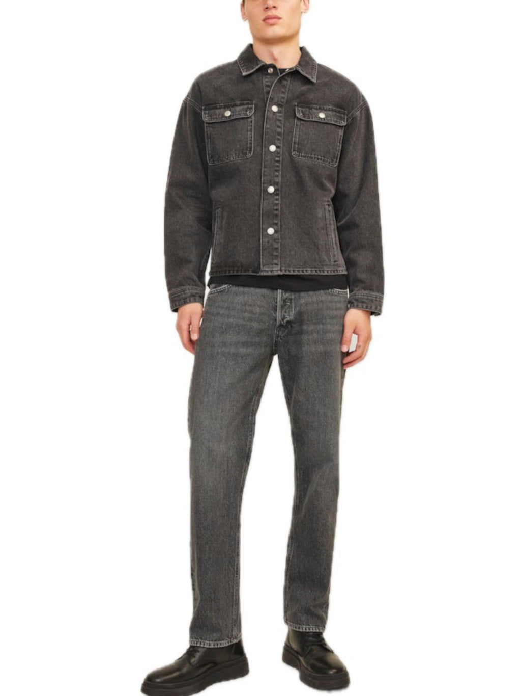 Jeans Jack & Jones Chris Nero Relaxed Fit 12258570 /Black Denim JACK & JONES 