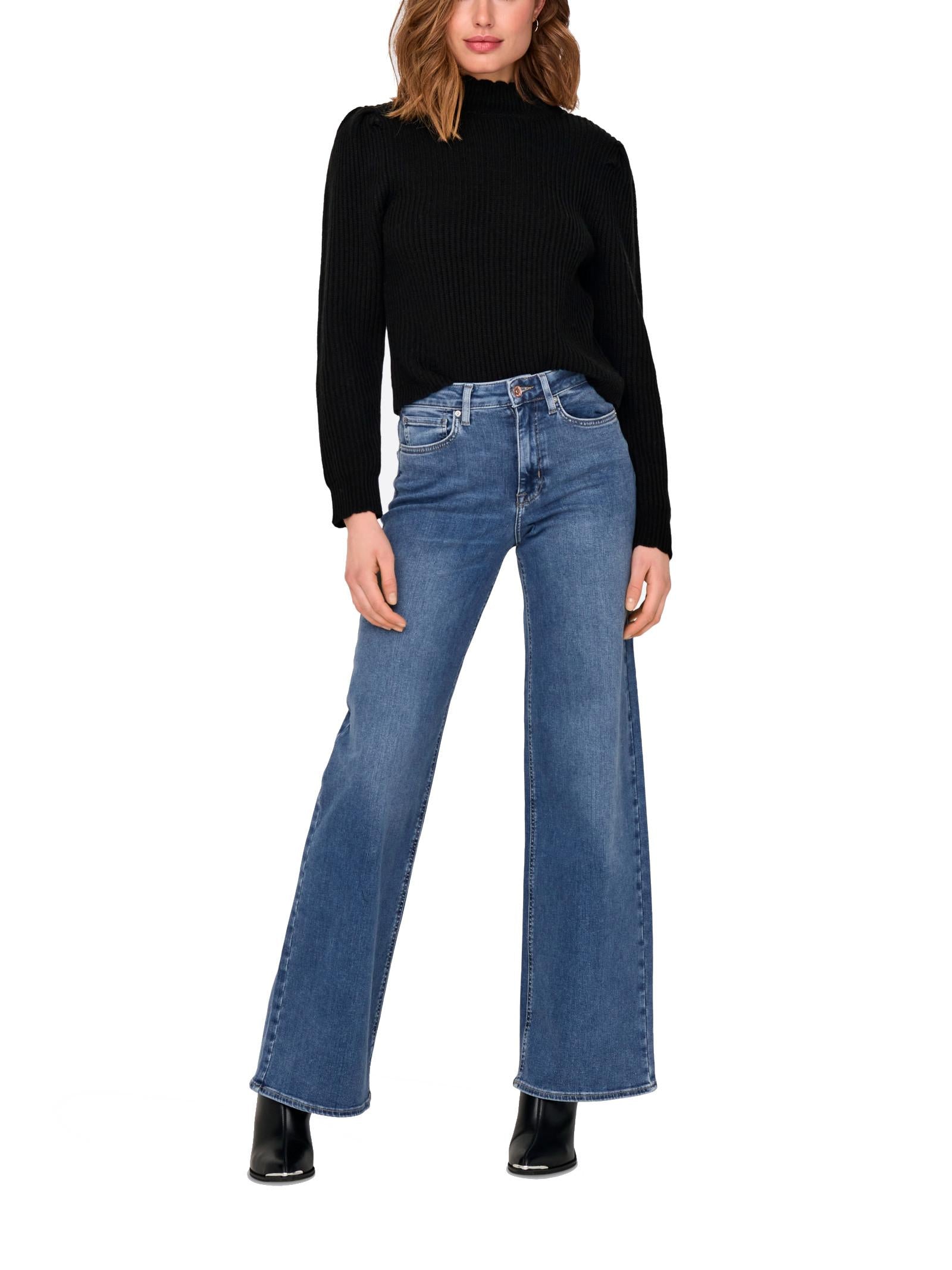 Jeans Only Madison Medium Blue Denim a palazzo 15282980 /Medium Blue Denim ONLY 