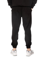 Pantalone Superculture Nero in felpa basic JOG-I NERO SUPERCULTURE 
