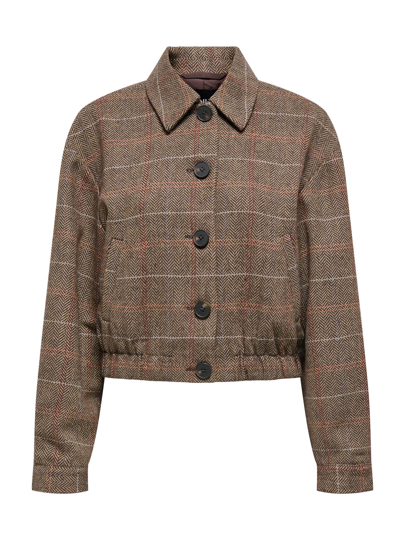 Giubbotto Only Ricca Marrone con colletto 15356760 /Seal Brown ONLY 