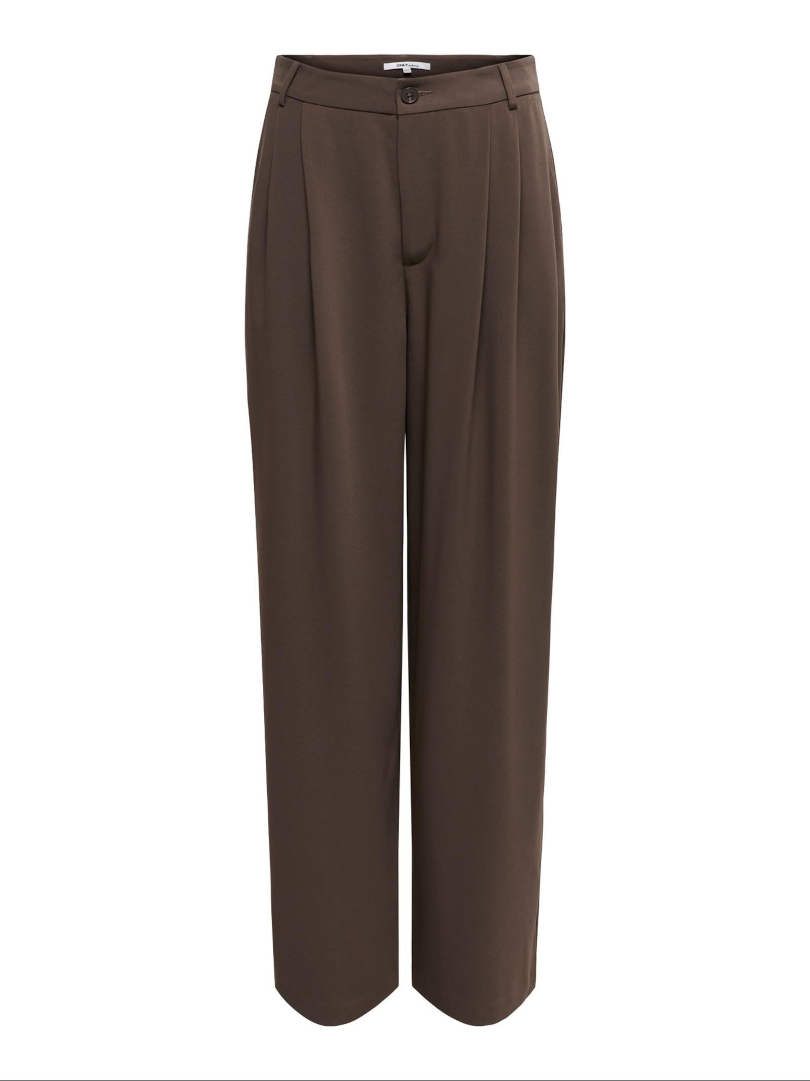 Pantalone Only Beige Dove Wide 15363801 /Chocolate Martini ONLY 