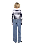 Maglia Only Mist Bianco a righe 15363170 /Bright White ONLY 