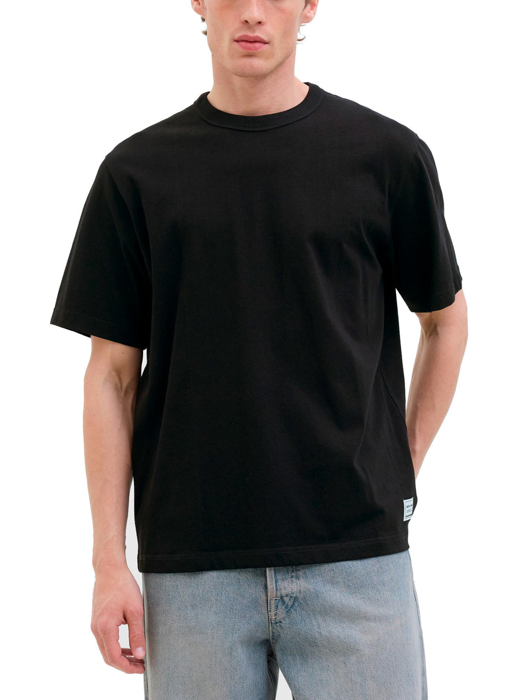 T-shirt Jack & Jones Dover Nero Relaxed fit 12279526 /Black JACK & JONES 