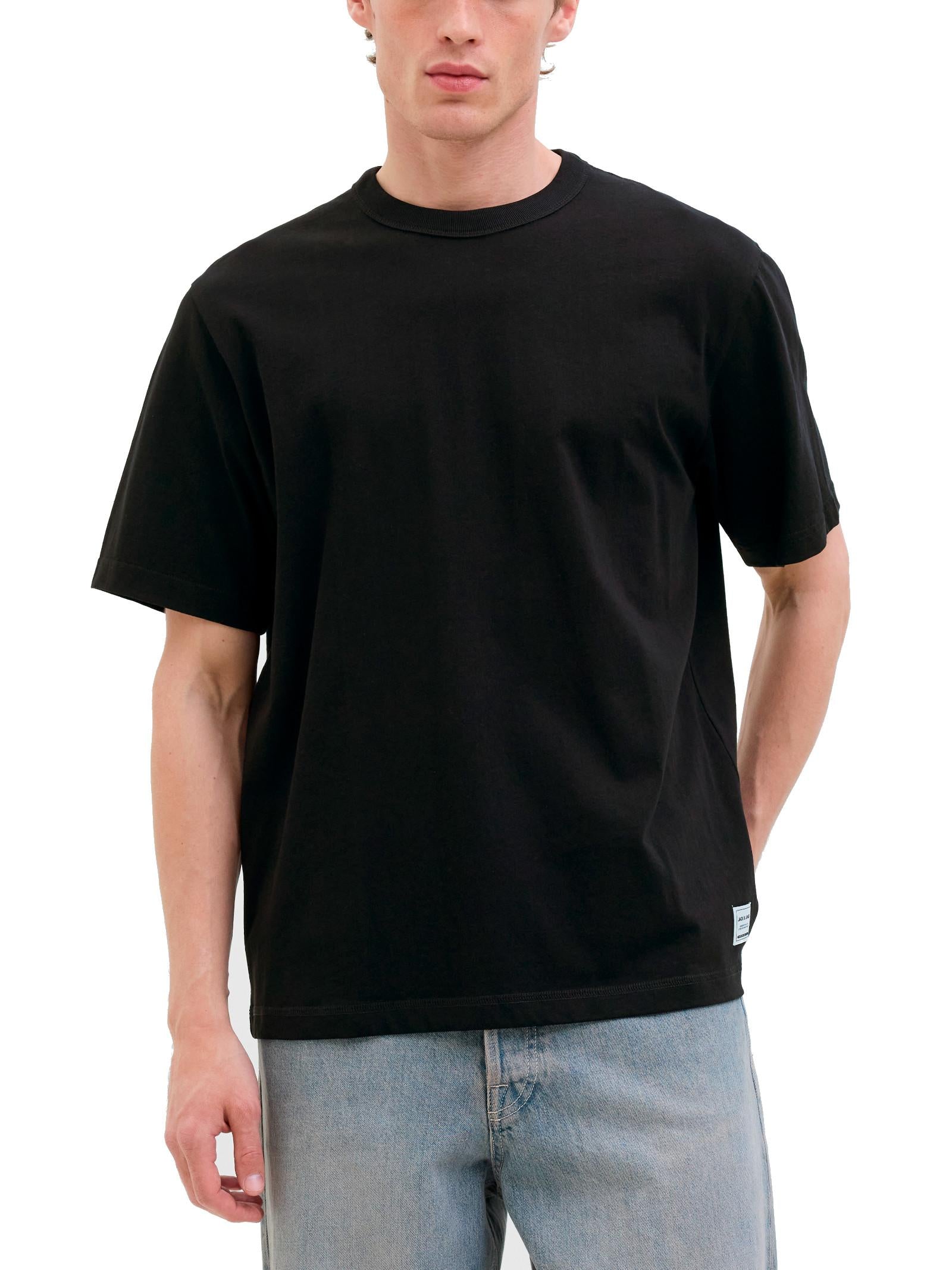 T-shirt Jack & Jones Dover Nero Relaxed fit 12279526 /Black JACK & JONES 