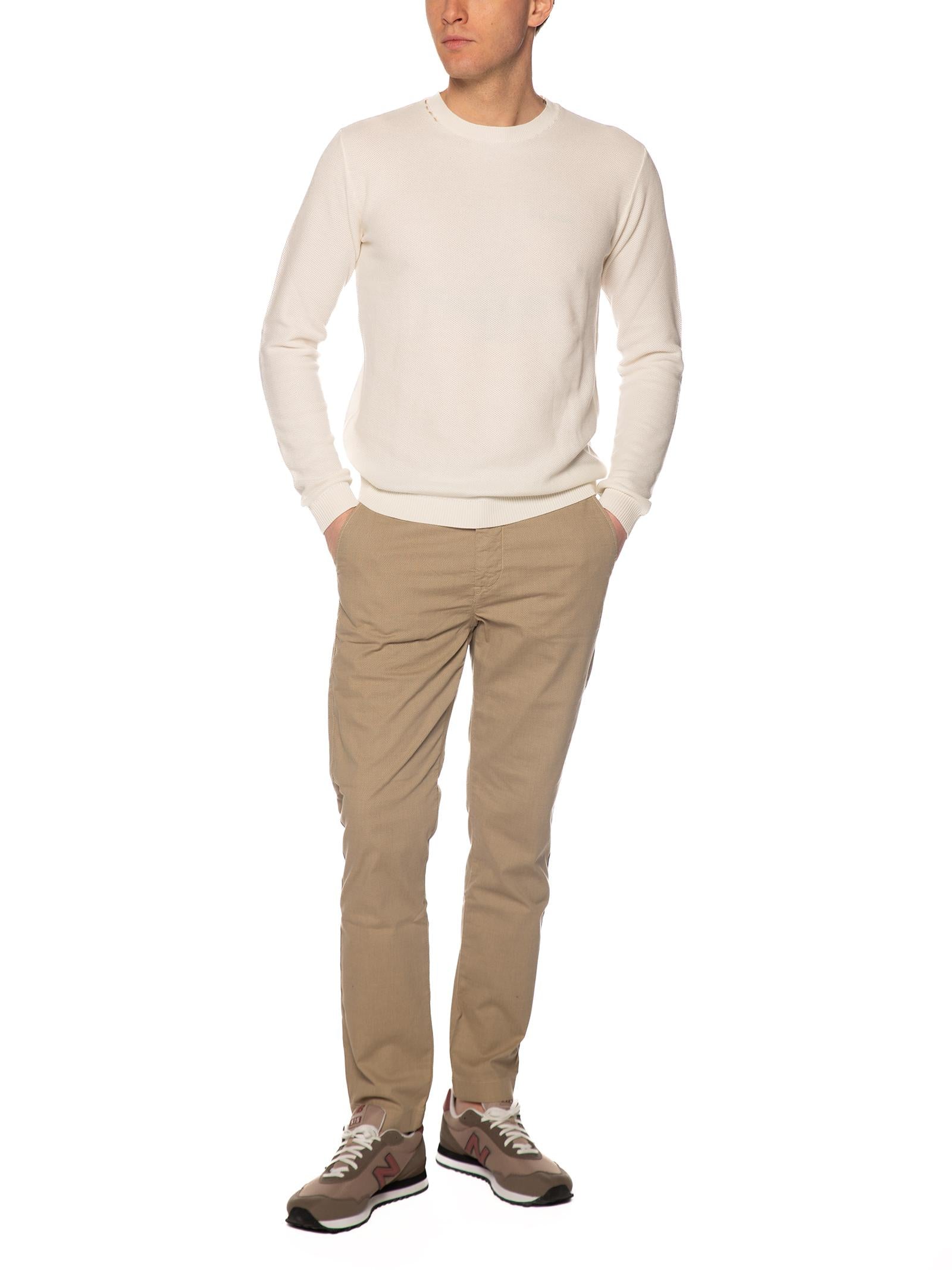 Maglia Seinse Bianco lavorata ME3225 OFFWHITE SEINSE 