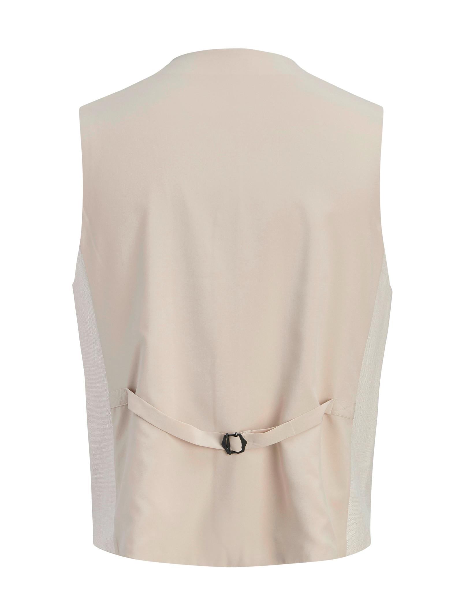 Gilet Jack & Jones Beige 4 bottoni 12292461 /Ancient Scroll JACK & JONES 