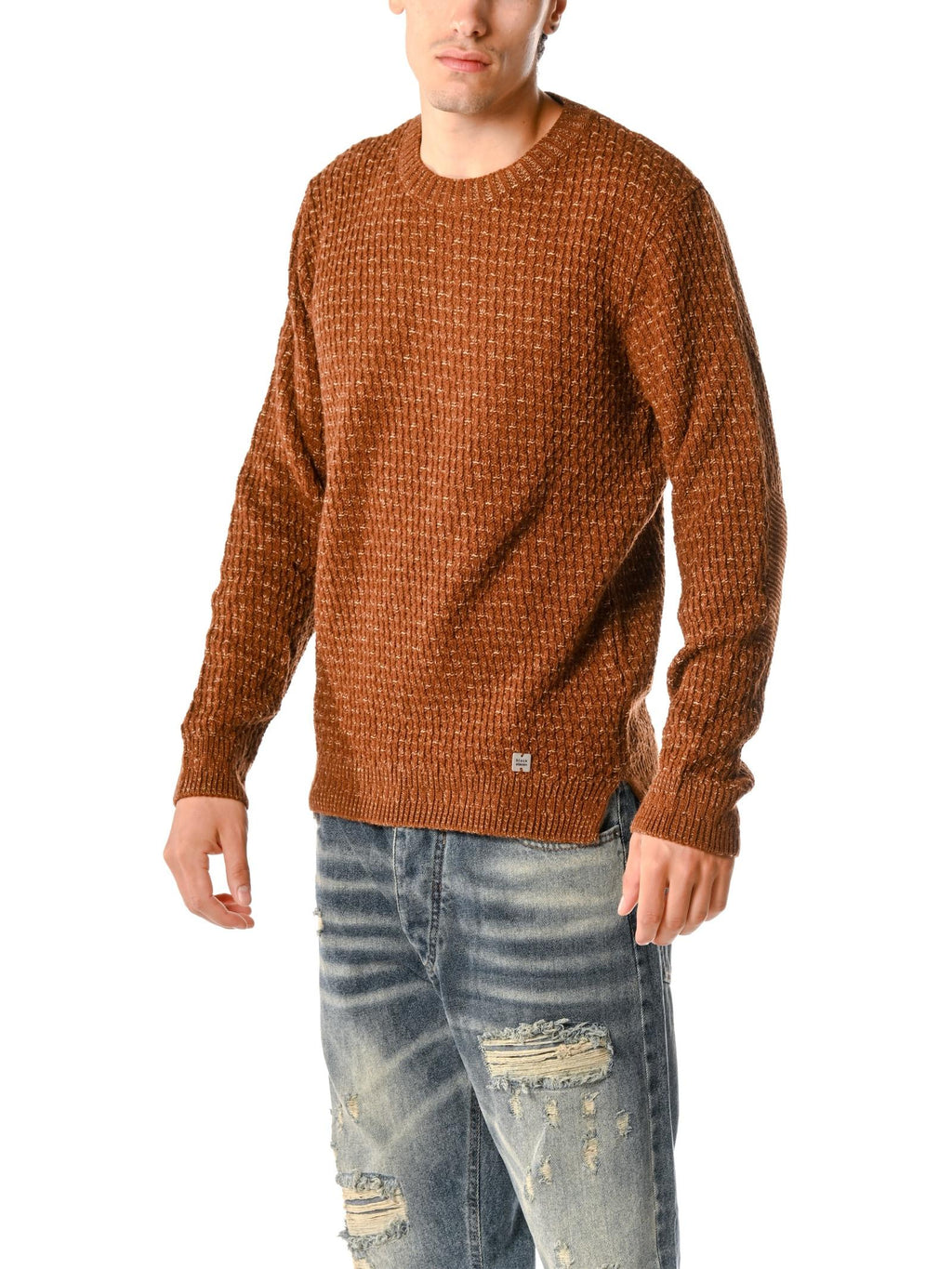 Maglia Block Eleven Tabacco chicco di riso 13BITONTO TABACCO BLOCK ELEVEN 