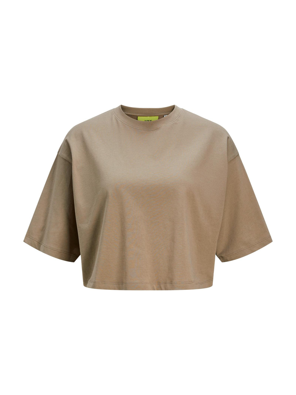 T-shirt JJXX Beige Andrea cropped 12270673 /Brindle JJXX 