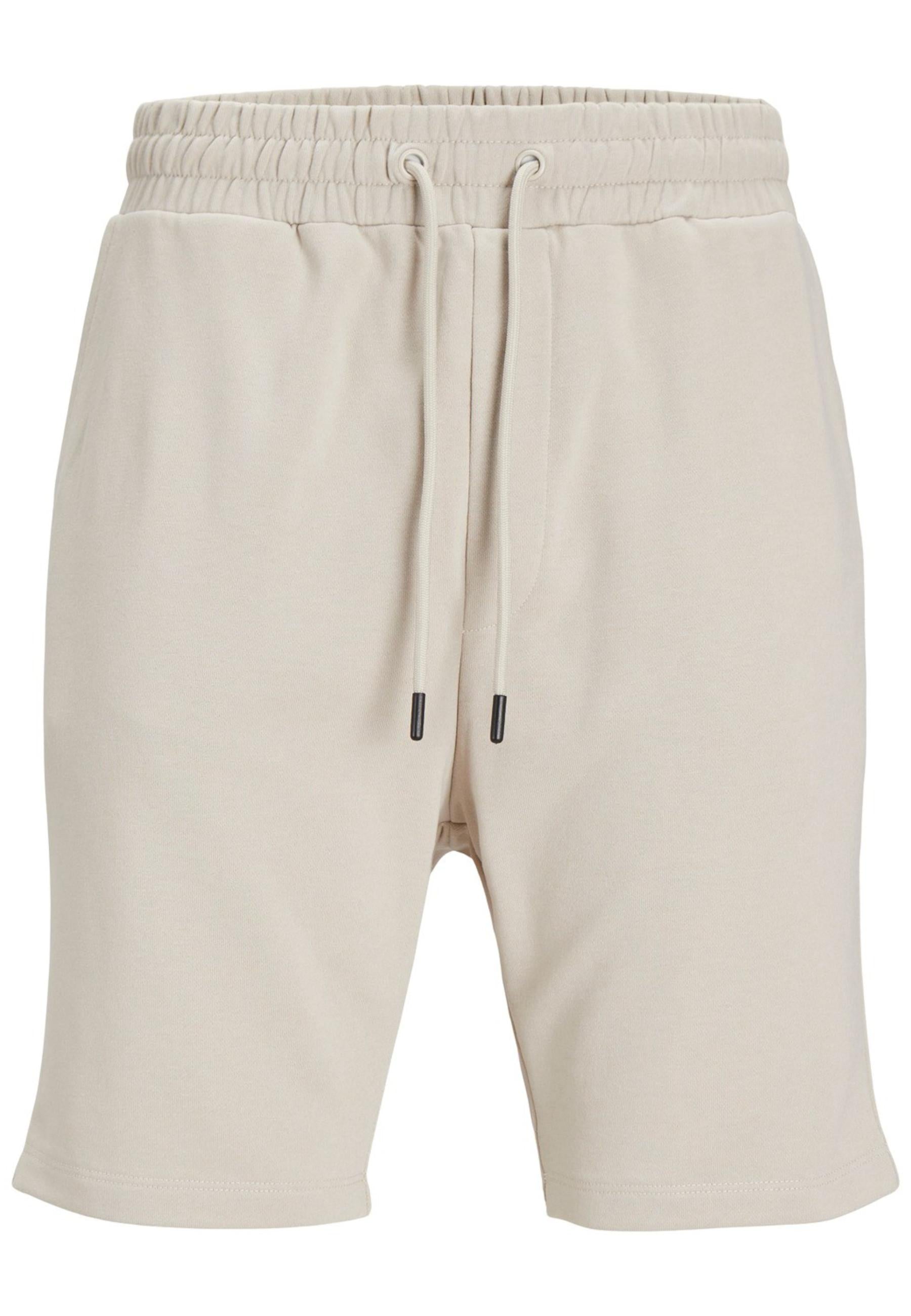Bermuda Jack & Jones Beige in felpa