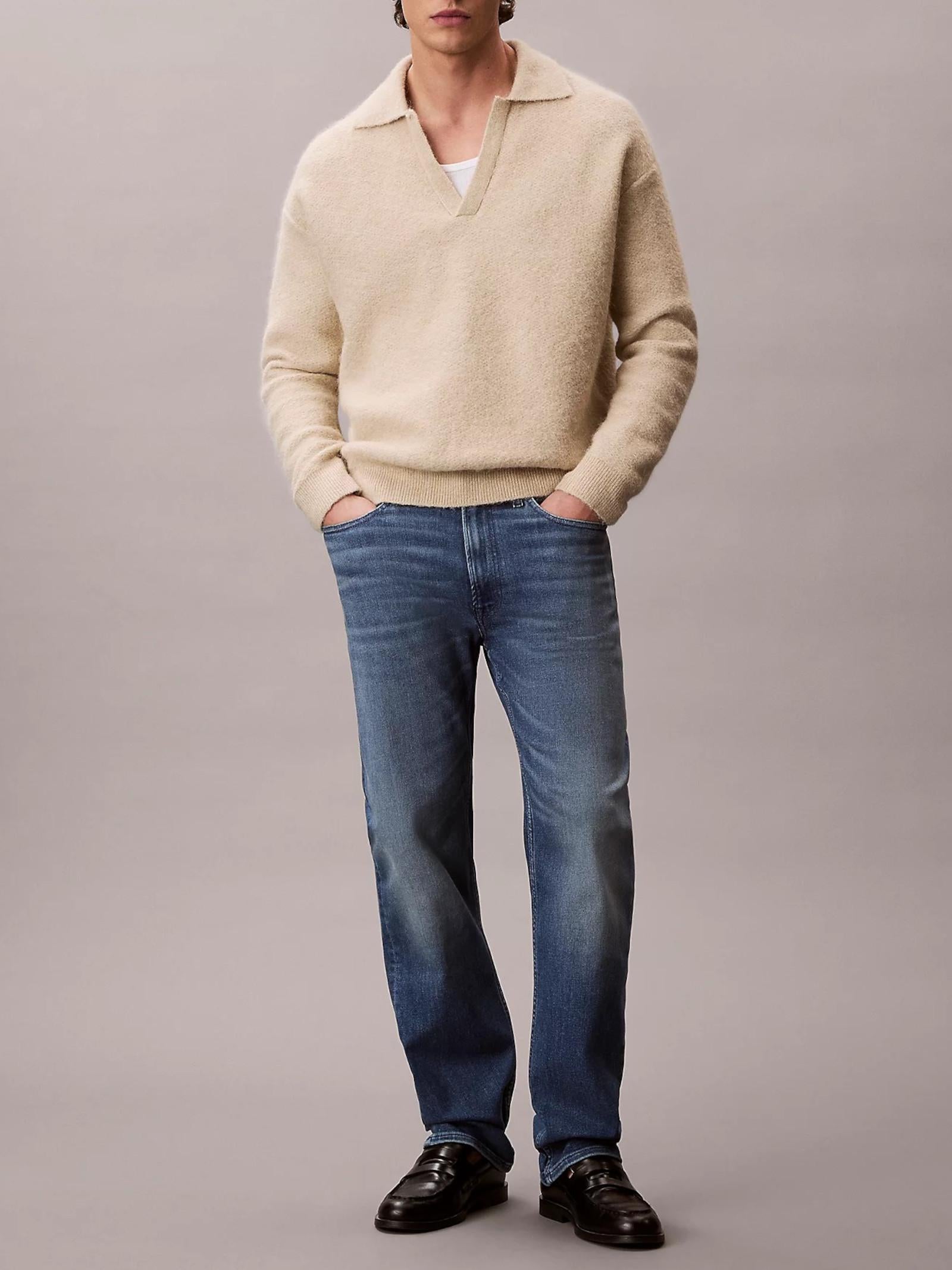 Jeans Calvin Klein Blue Denim Straight LV04RE782G 59N CALVIN KLEIN 