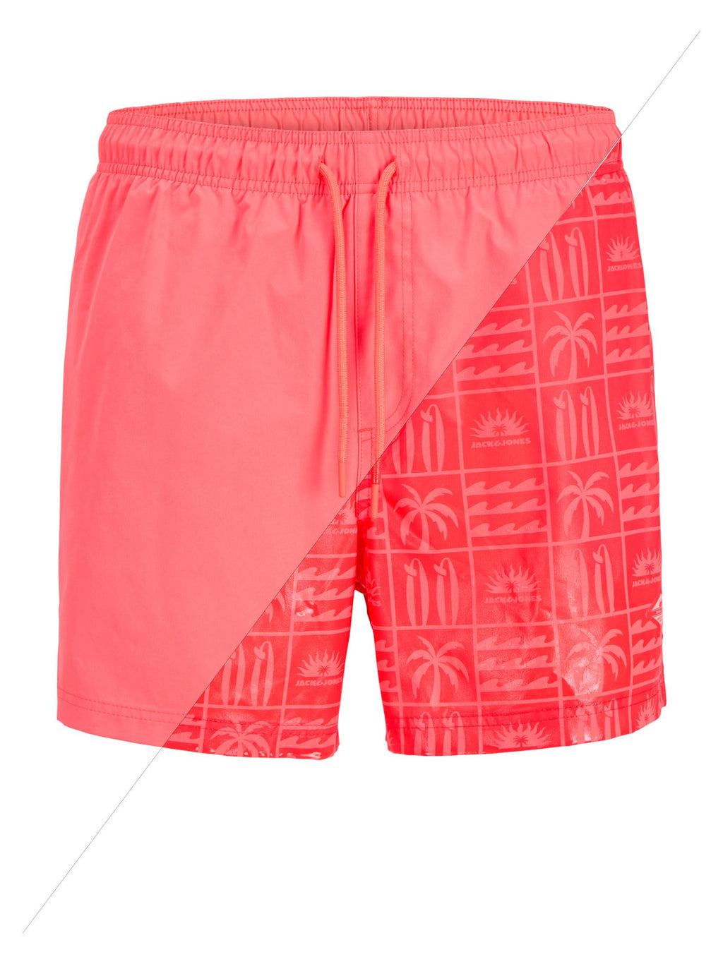 Costume Jack & Jones Maui Corallo fantasia 12291491 /Hot Coral JACK & JONES 
