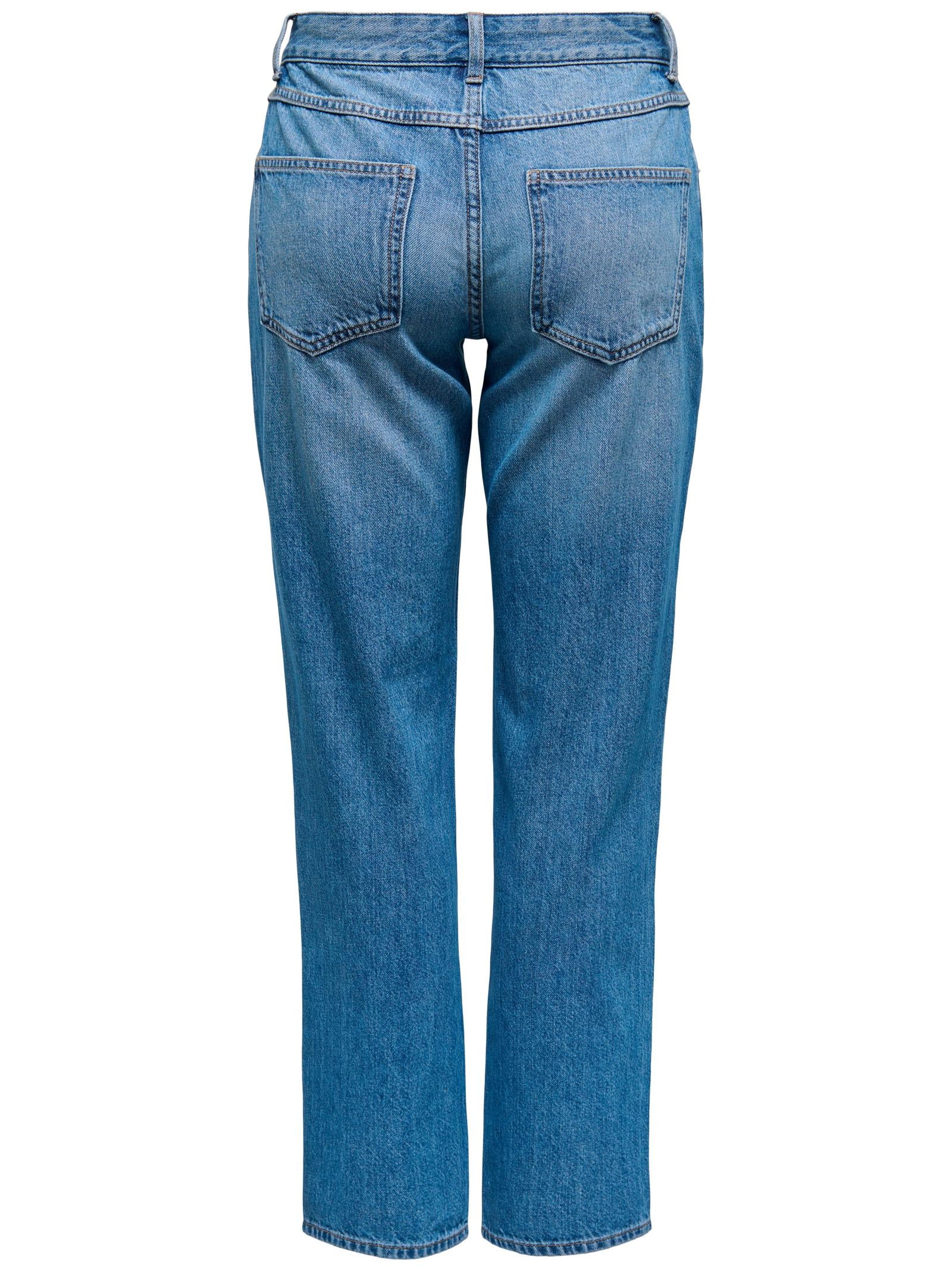 Jeans Only Medium Blue Denim Straight fit 15339975 /Medium Blue Denim ONLY 