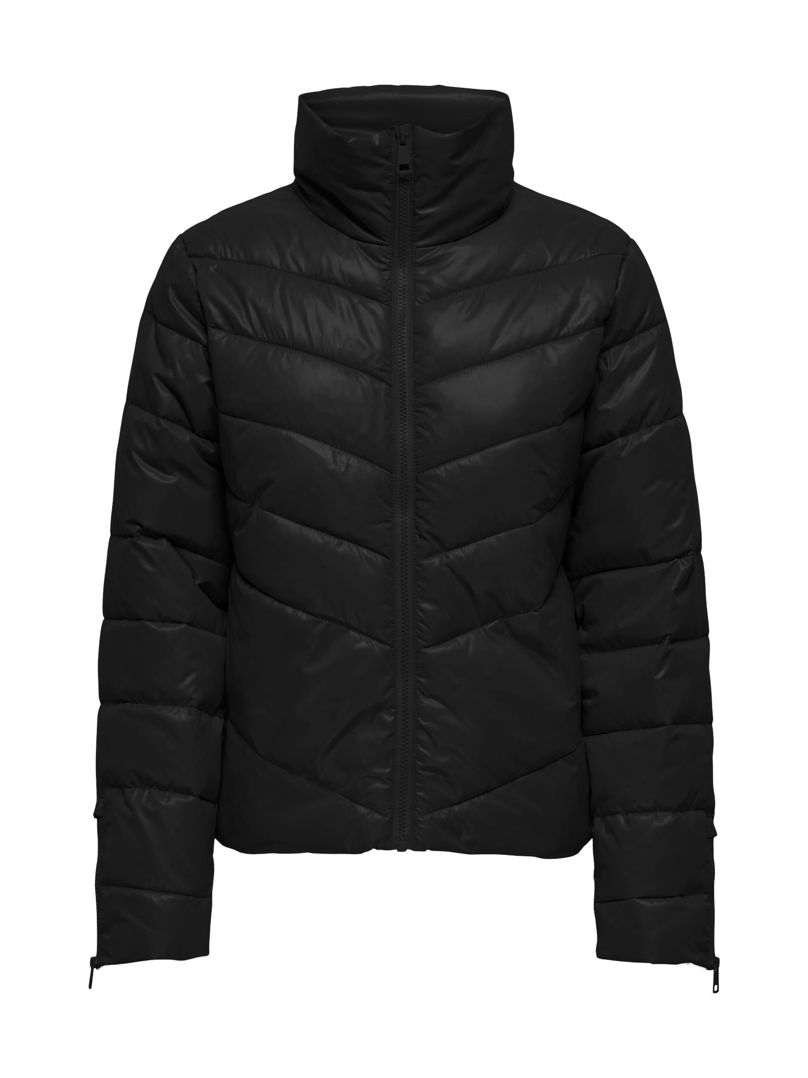 Piumino Jacqueline De Yong Fiona Nero collo alto 15330086 /Black JDY 