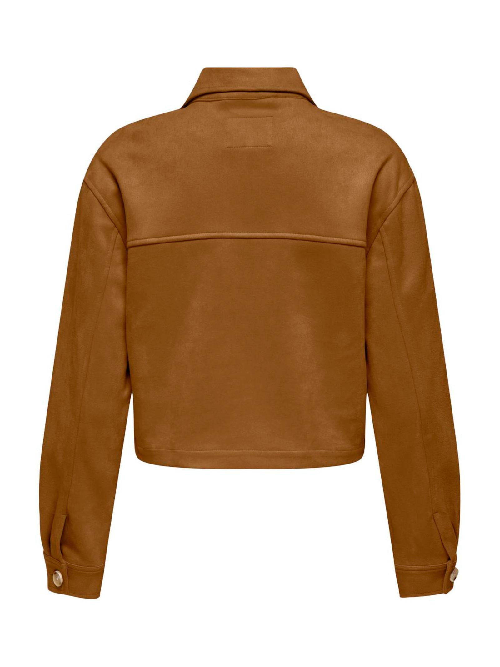 Giacca Only Belicia Marrone scamosciata 15362889 /Cognac ONLY 