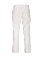 Pantalone Jack & Jones Kane Bianco con coulisse in vita. 12248606 /White JACK & JONES 
