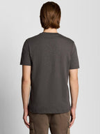 T-shirt Lyle & Scott Antracite Logo fiammata TS2401V GUN METAL LYLE & SCOTT 