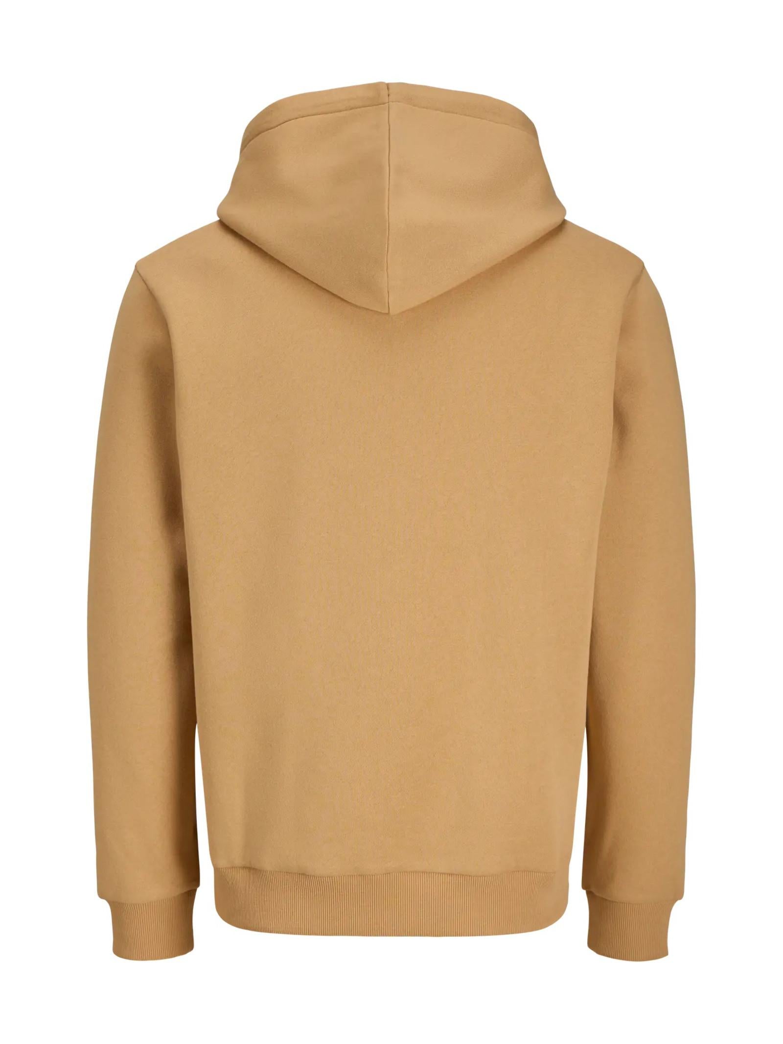 Felpa Jack & Jones Bradlei Senape con cappuccio 12249340 /Curry JACK & JONES 