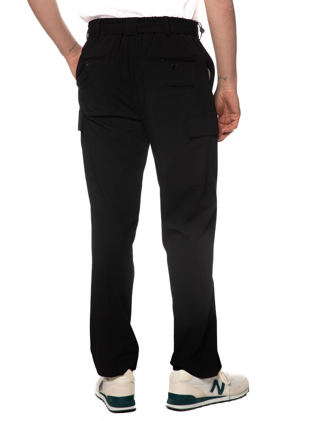 Pantalone Seinse Nero cargo punto milano PSE1509 NERO SEINSE 