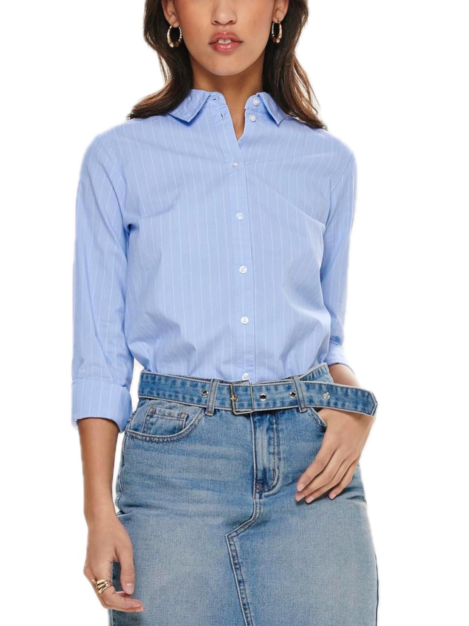 Camicia Only Celeste Mio a manica lunga 15149877 /Cashmere Blue JDY 