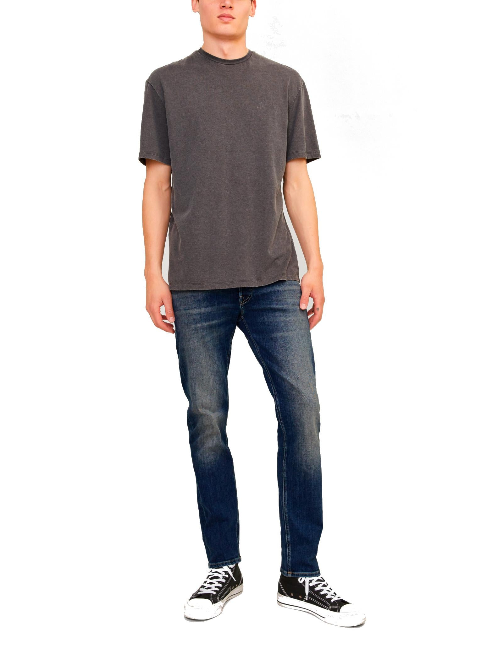 Jeans Jack & Jones Mike Medium Blue Denim tapered fit 12158610 /Blue Denim JACK & JONES 