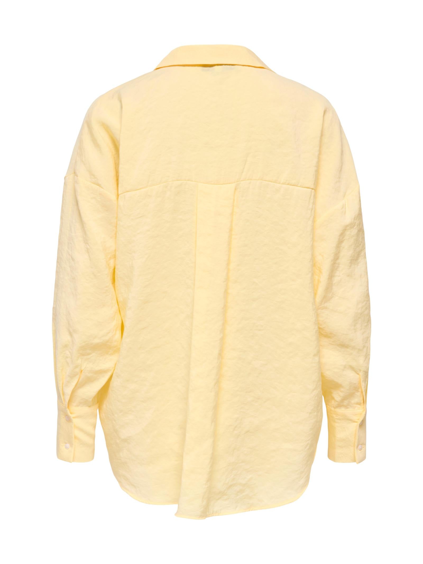 Camicia Only Giallo Zazima in modal 15272523 /Double Cream ONLY 